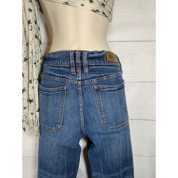 Allen B by Allen Schwartz Retro Jeans – Size 10, Zipper Ankles, Ribbed Legs - Picture 7 of 12